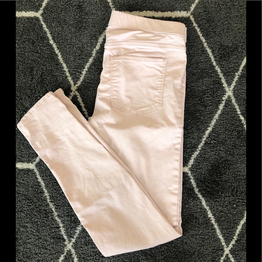 H&M blush pink elastic waist